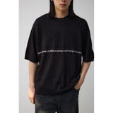 BLK | バックプリントビッグニットトップス | AZUL BY MOUSSY