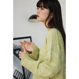 ミックスヤーンニットトップス | AZUL BY MOUSSY | 詳細画像13
