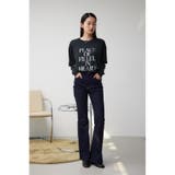 ハクプリントロングスリーブTシャツ | AZUL BY MOUSSY | 詳細画像14 