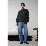 フリンジジャガードニット | AZUL BY MOUSSY | 詳細画像25