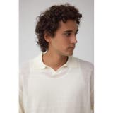 編地変化長袖ニットポロ | AZUL BY MOUSSY | 詳細画像2