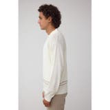 編地変化長袖ニットポロ | AZUL BY MOUSSY | 詳細画像6