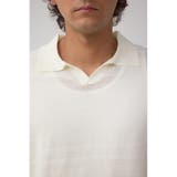 編地変化長袖ニットポロ | AZUL BY MOUSSY | 詳細画像8