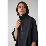 BLK | ツイルスタンドハーフジッププルオーバー | AZUL BY MOUSSY