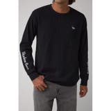 袖刺繍ワッフルトップス | AZUL BY MOUSSY | 詳細画像14 