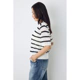 シアークルーネックニットトップス | AZUL BY MOUSSY | 詳細画像13 