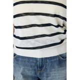 シアークルーネックニットトップス | AZUL BY MOUSSY | 詳細画像18 