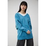 BIAS RIB LOOSE KNIT TOPS | AZUL BY MOUSSY | 詳細画像23