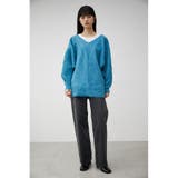 BIAS RIB LOOSE KNIT TOPS | AZUL BY MOUSSY | 詳細画像24