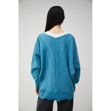BIAS RIB LOOSE KNIT TOPS | AZUL BY MOUSSY | 詳細画像27