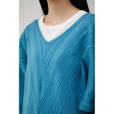 BIAS RIB LOOSE KNIT TOPS | AZUL BY MOUSSY | 詳細画像28