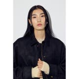 フェイクスエードショートブルゾン | AZUL BY MOUSSY | 詳細画像20 
