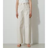 HIGH WAIST DENIM WIDE 3 | AZUL BY MOUSSY | 詳細画像14