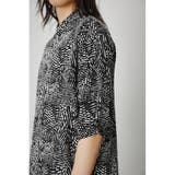 FINE LEAF PATTERN SHIRT | AZUL BY MOUSSY | 詳細画像8