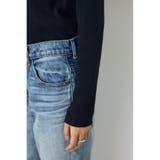 格上げ ヘンリーネックデザインニットトップス | AZUL BY MOUSSY | 詳細画像14
