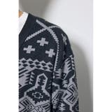 オルテガ柄カーディガン | AZUL BY MOUSSY | 詳細画像10 