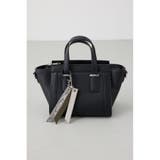 BLK | チャームセットトラペイズドバッグ | AZUL BY MOUSSY