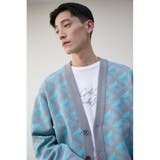 RETRO GEOMETRIC CARDIGAN | AZUL BY MOUSSY | 詳細画像24 