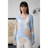 タイダイリブカットソー | AZUL BY MOUSSY | 詳細画像4 