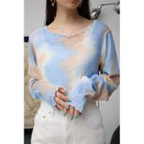 柄BEG5 | タイダイリブカットソー | AZUL BY MOUSSY