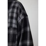 切替デザインチェックシャツ | AZUL BY MOUSSY | 詳細画像11 