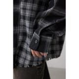 切替デザインチェックシャツ | AZUL BY MOUSSY | 詳細画像12 