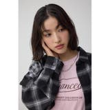 切替デザインチェックシャツ | AZUL BY MOUSSY | 詳細画像1 