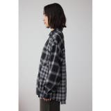切替デザインチェックシャツ | AZUL BY MOUSSY | 詳細画像5 