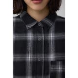 切替デザインチェックシャツ | AZUL BY MOUSSY | 詳細画像7 
