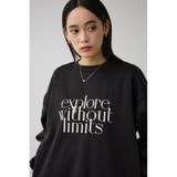 BLK | ロゴスウェットトップス | AZUL BY MOUSSY