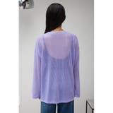 メッシュロゴニット | AZUL BY MOUSSY | 詳細画像28