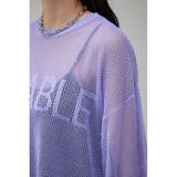 メッシュロゴニット | AZUL BY MOUSSY | 詳細画像30