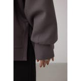 ハーフジップスウェットワンピース | AZUL BY MOUSSY | 詳細画像10 