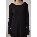 ハーフジップスウェットワンピース | AZUL BY MOUSSY | 詳細画像17 