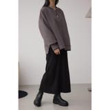 ハーフジップスウェットワンピース | AZUL BY MOUSSY | 詳細画像1 