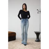 AZUL DENIM ラインストーンフレアデニム | AZUL BY MOUSSY | 詳細画像15 