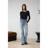 AZUL DENIM ラインストーンフレアデニム | AZUL BY MOUSSY | 詳細画像16 