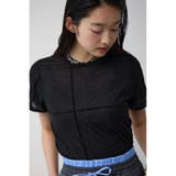 シアーレイヤードギャザートップス | AZUL BY MOUSSY | 詳細画像15 