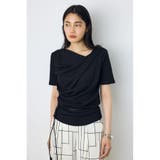 ドレープ5分袖トップス | AZUL BY MOUSSY | 詳細画像11