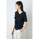 ドレープ5分袖トップス | AZUL BY MOUSSY | 詳細画像13