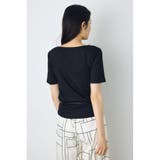 ドレープ5分袖トップス | AZUL BY MOUSSY | 詳細画像14