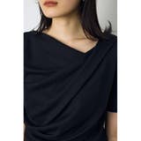 ドレープ5分袖トップス | AZUL BY MOUSSY | 詳細画像16
