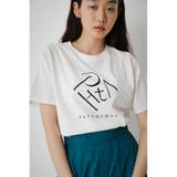 O/WHT1 | PATH MOTIF TEE | AZUL BY MOUSSY