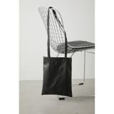 BLK | FAUX LEATHER TOTE BAG | AZUL BY MOUSSY