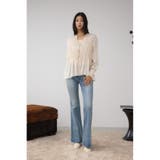 フロントリボン長袖シャツカーディガン | AZUL BY MOUSSY | 詳細画像4