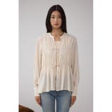 フロントリボン長袖シャツカーディガン | AZUL BY MOUSSY | 詳細画像5