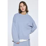 L/BLU1 | 裾スリットニュアンスニットトップス | AZUL BY MOUSSY