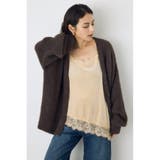モヘヤライクニットカーディガン | AZUL BY MOUSSY | 詳細画像1