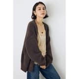 モヘヤライクニットカーディガン | AZUL BY MOUSSY | 詳細画像2