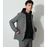 KNIT JACQUARD JACKET | AZUL BY MOUSSY | 詳細画像12